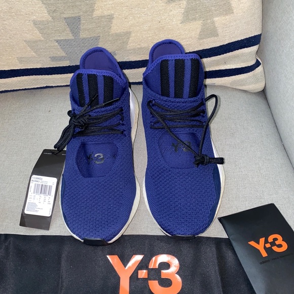 Y-3 Yohji Yamamoto X Adidas saikou night indigo NWB Men's sneakers NWT - Picture 3 of 7